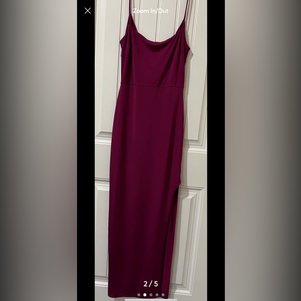 Windsor fuschia long dress